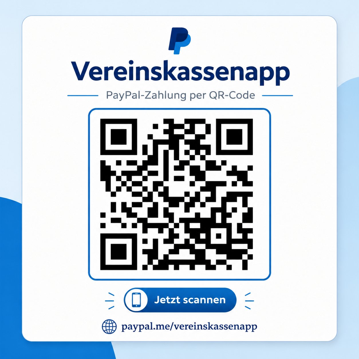 PayPal Spenden QR-Code